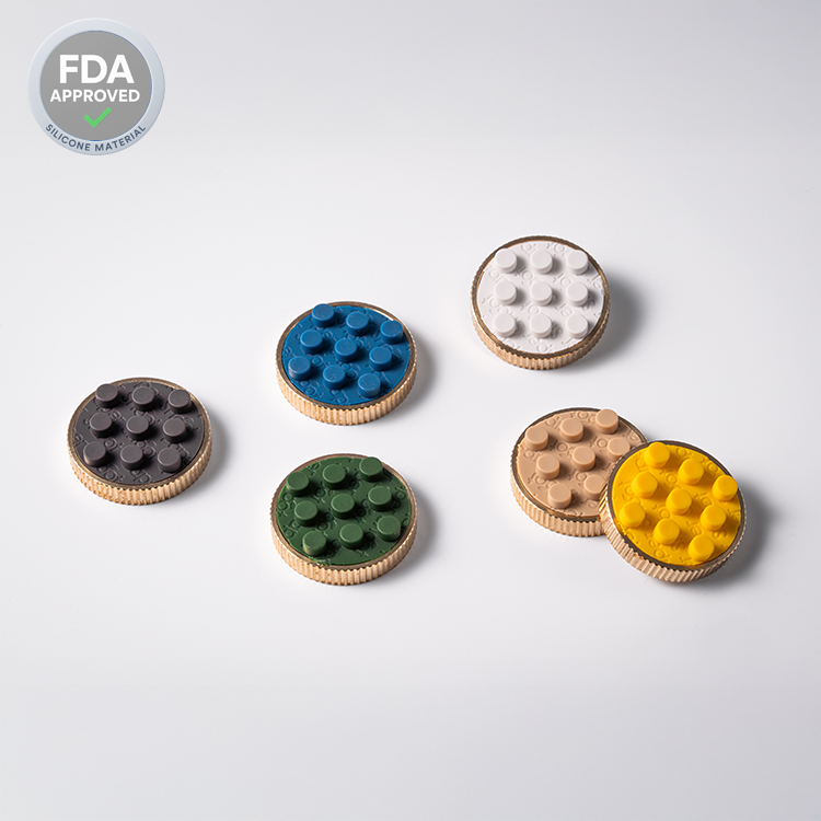 Aura Bricks Lens Cap (Brass/ Screw on)