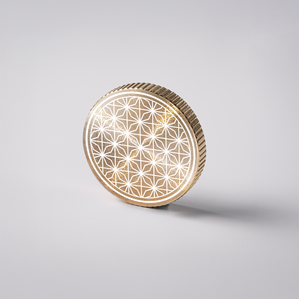 Brass Lens Cap with Colorful Coating (Screw-On)