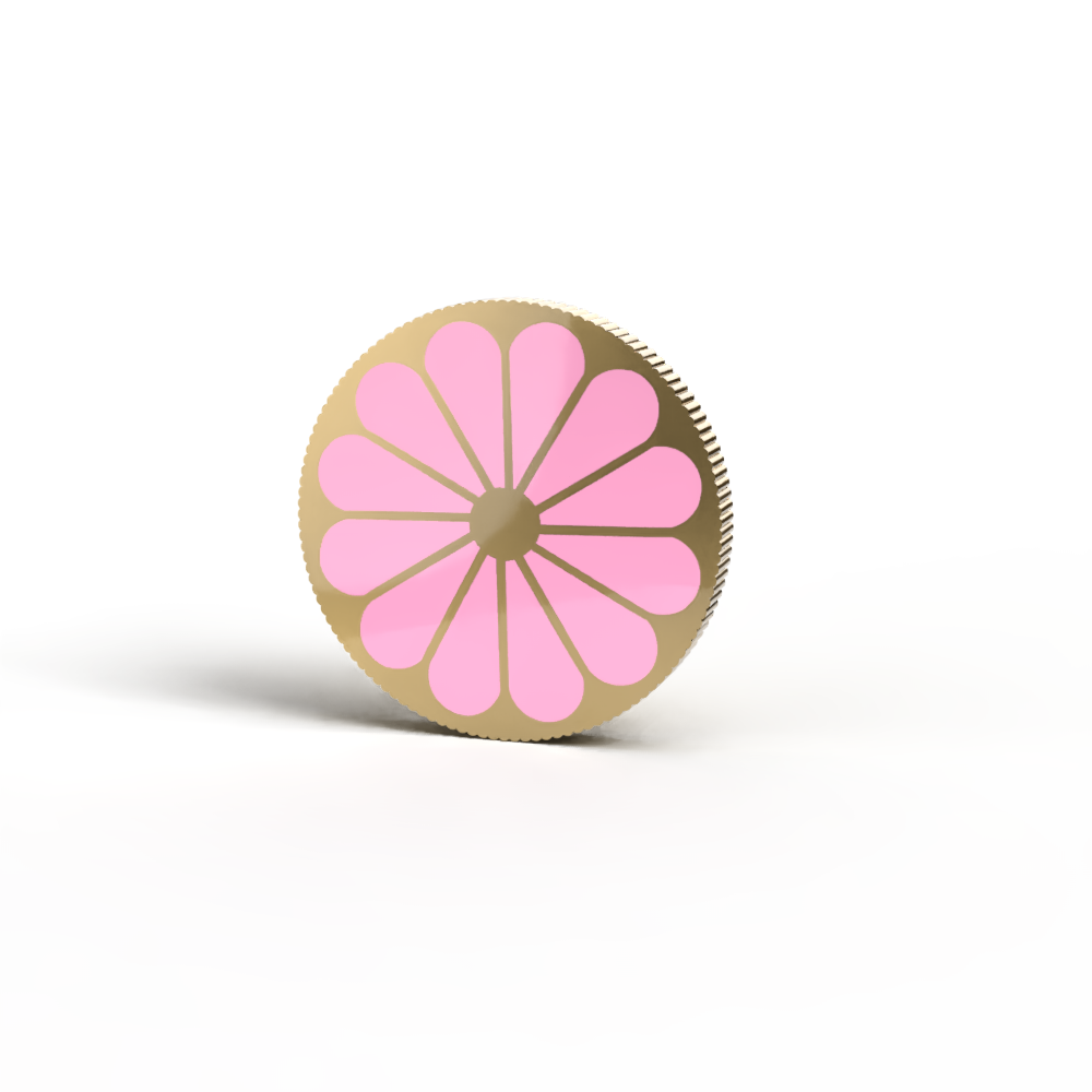 Brass Lens Cap with Colorful Coating (Screw-On)