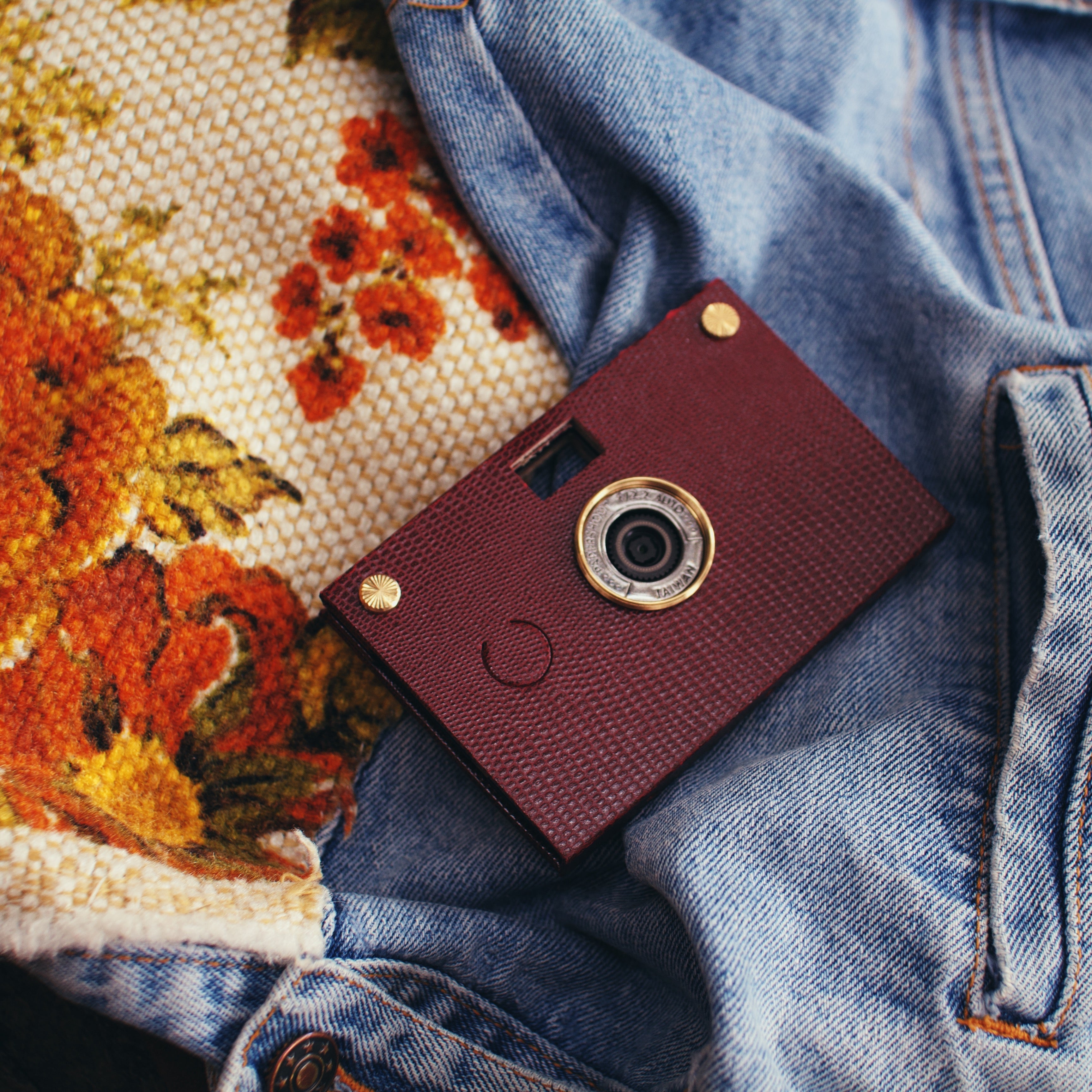 Leather Texture Camera