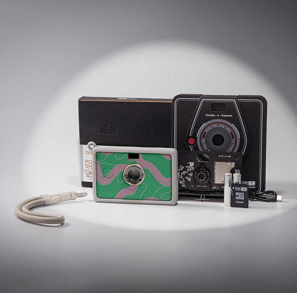 Vintage Pattern Aura Paper Camera