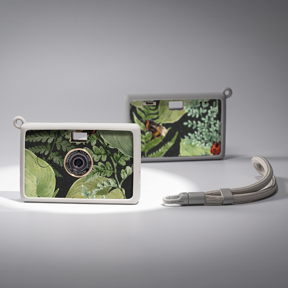 Vintage Pattern Aura Paper Camera