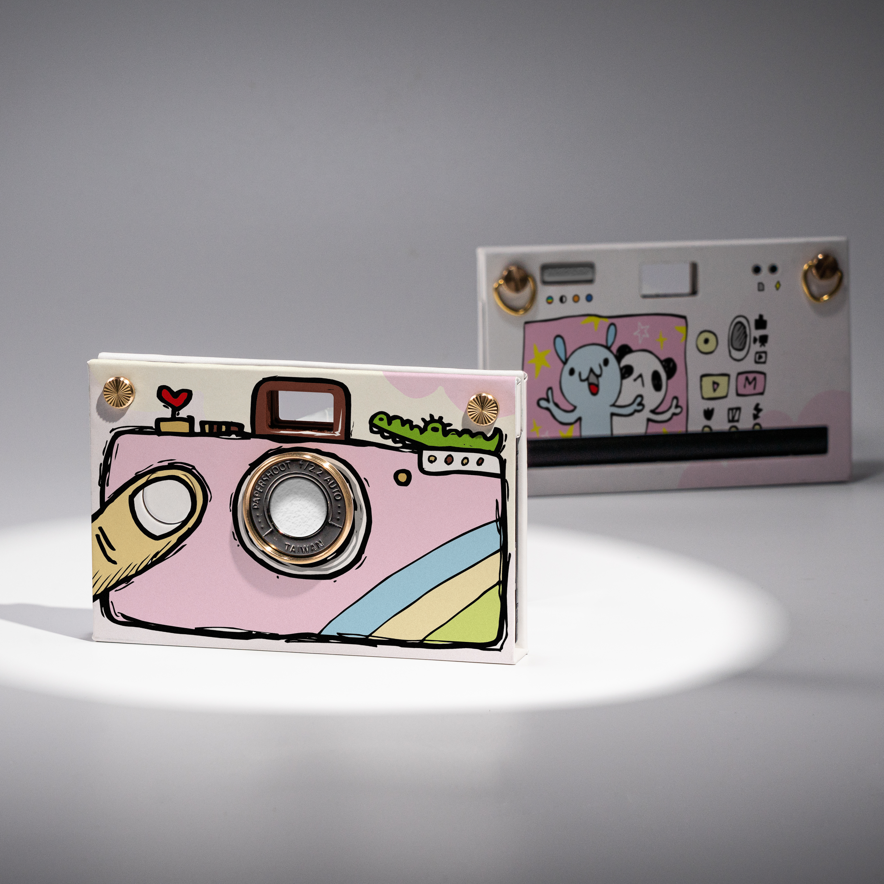 Paper Case - Hand Drawing_Pink