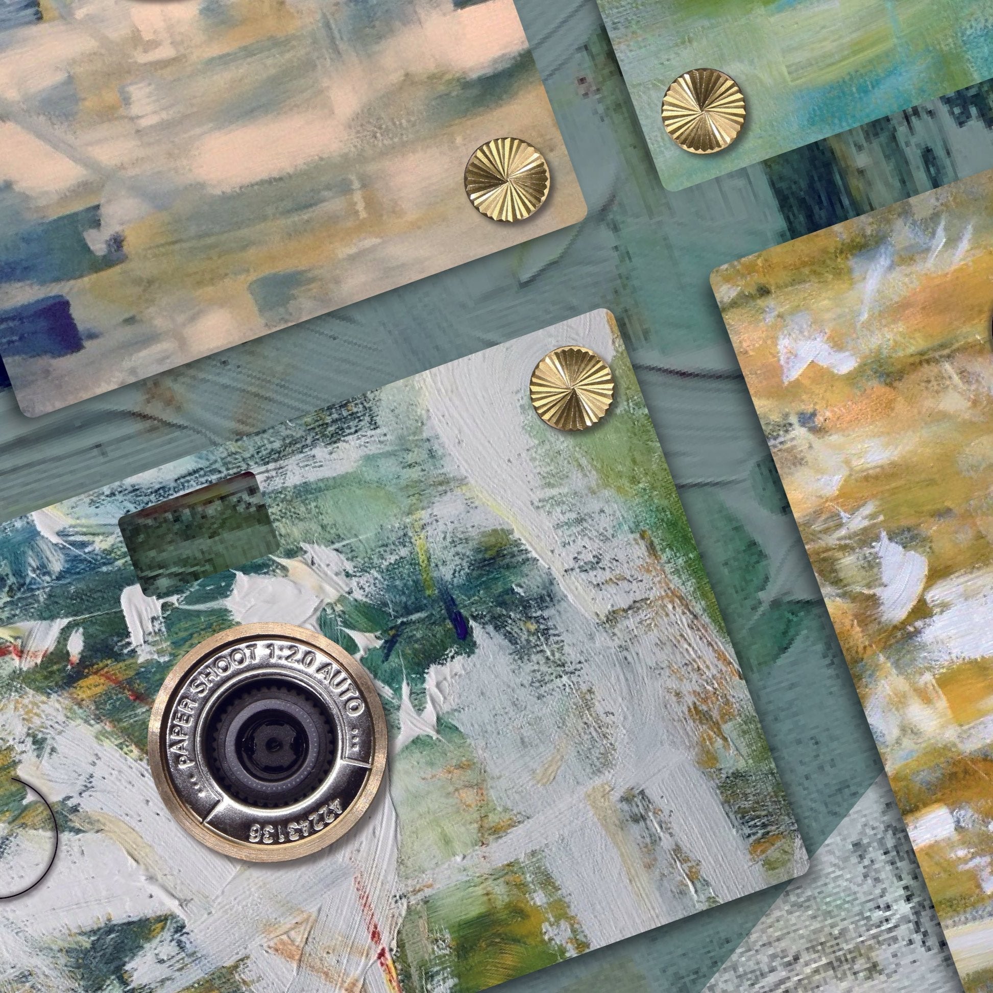 Canvas Bloom Paper Camera