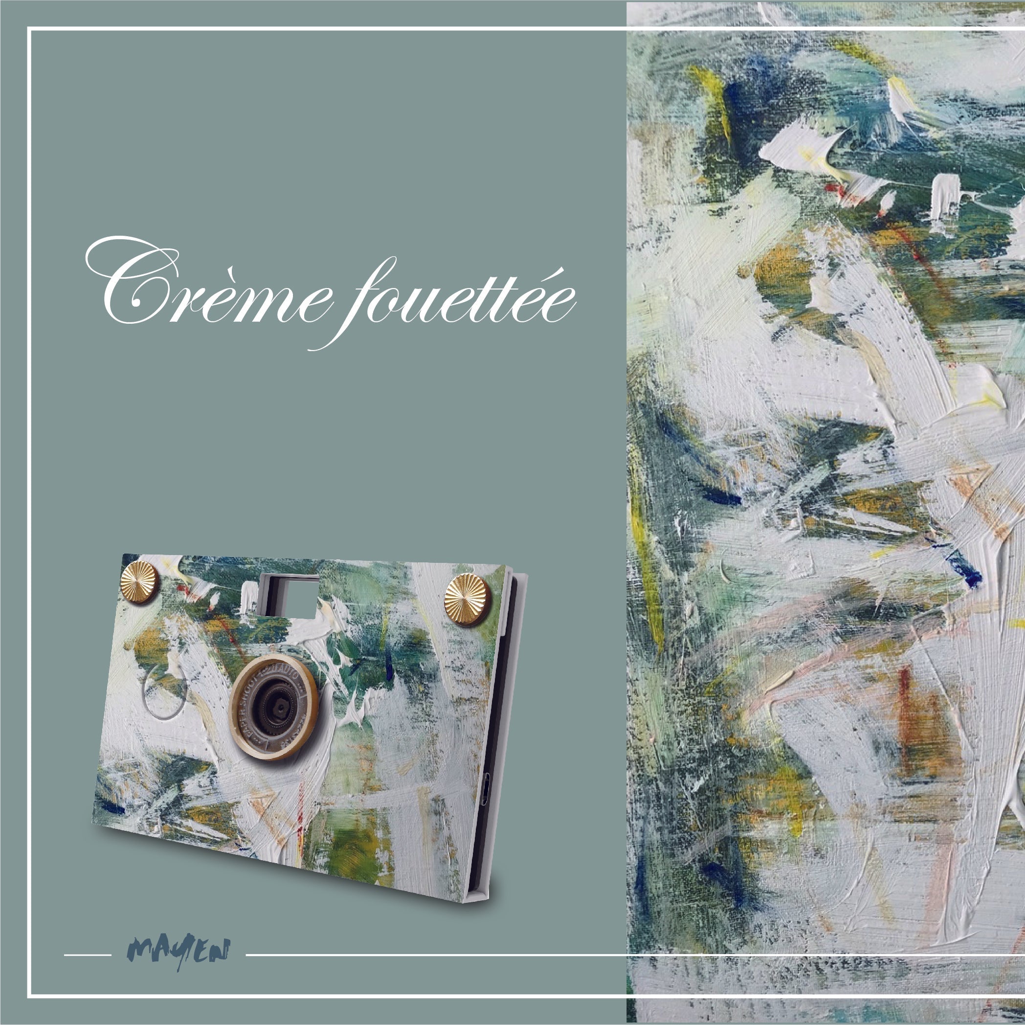 Canvas Bloom Paper Camera