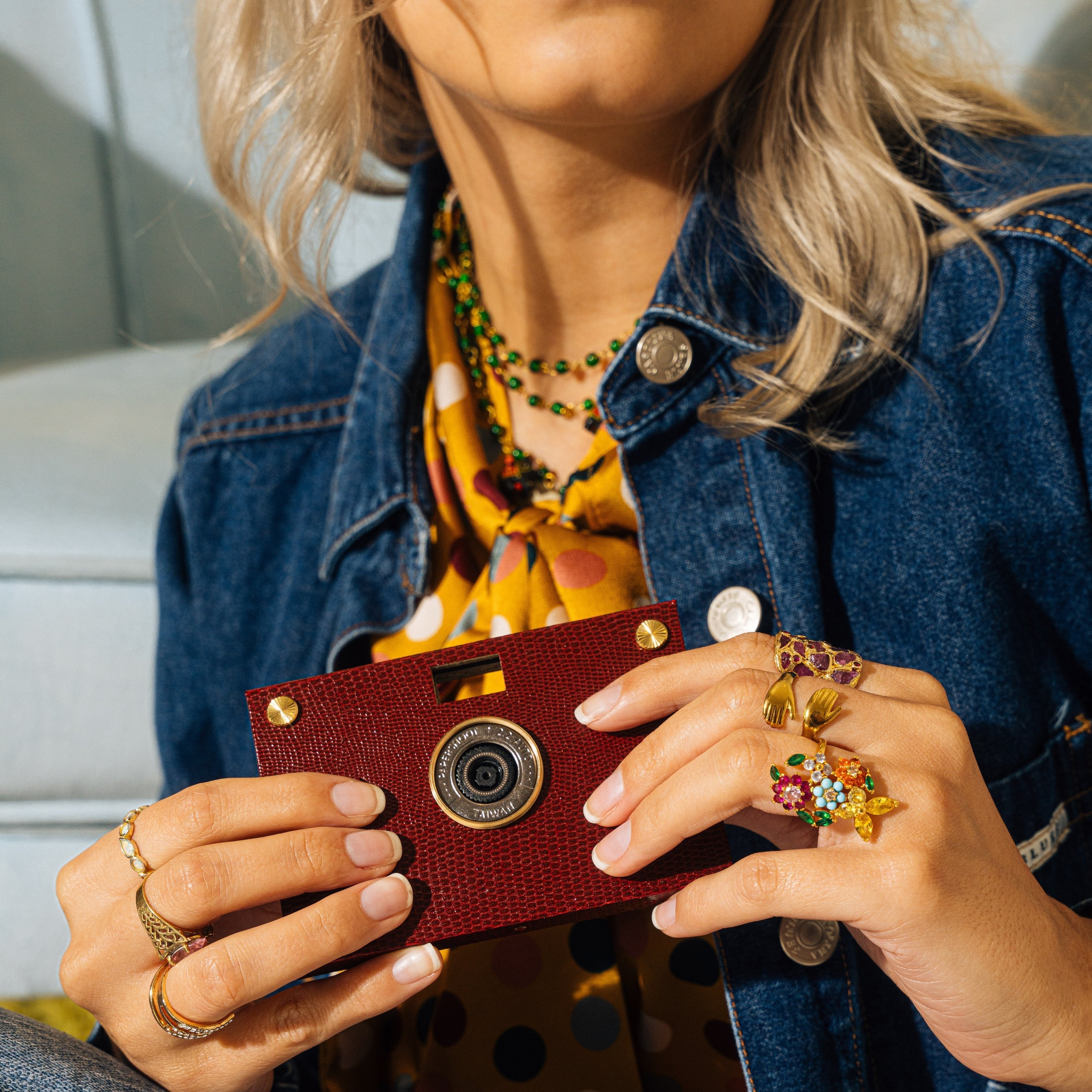 Leather Texture Camera