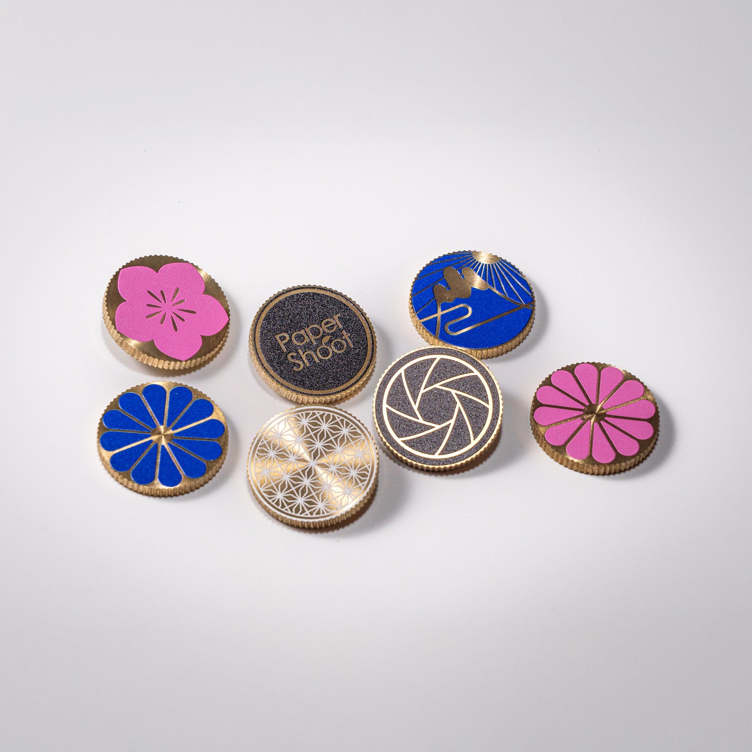 Brass Lens Cap with Colorful Coating (Screw-On)