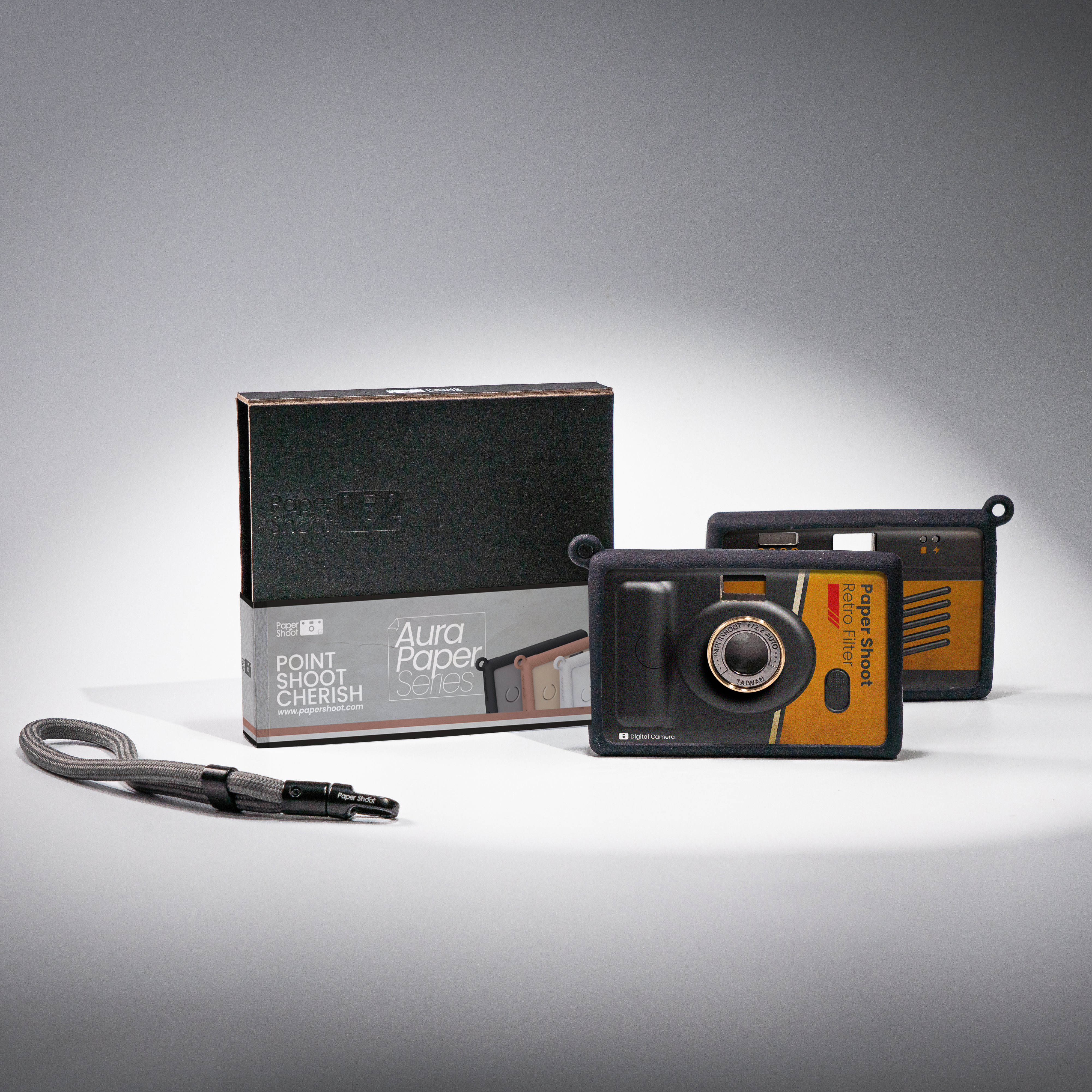 Aura Paper Case -Amber Roll