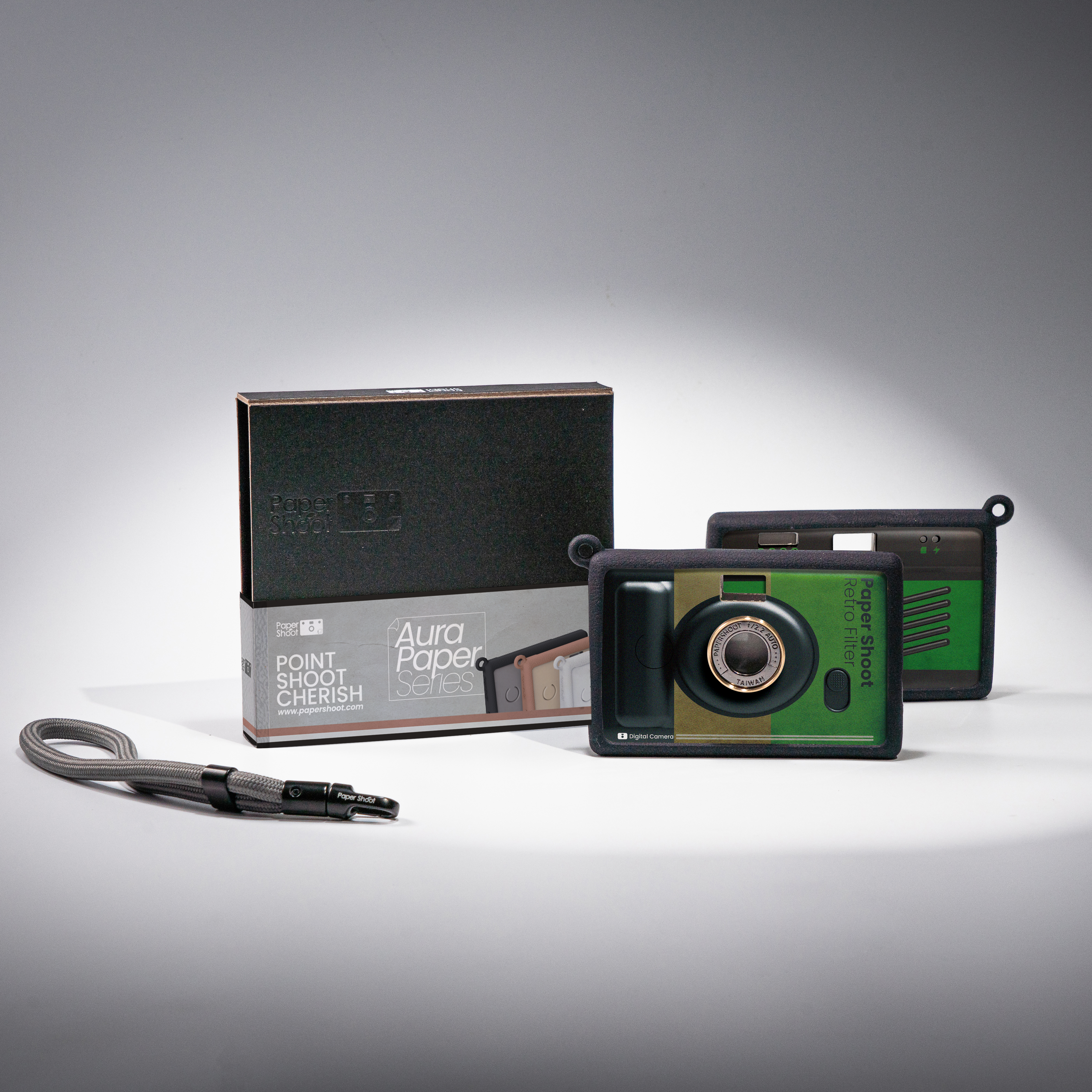 Aura Paper Case -Olive Trip