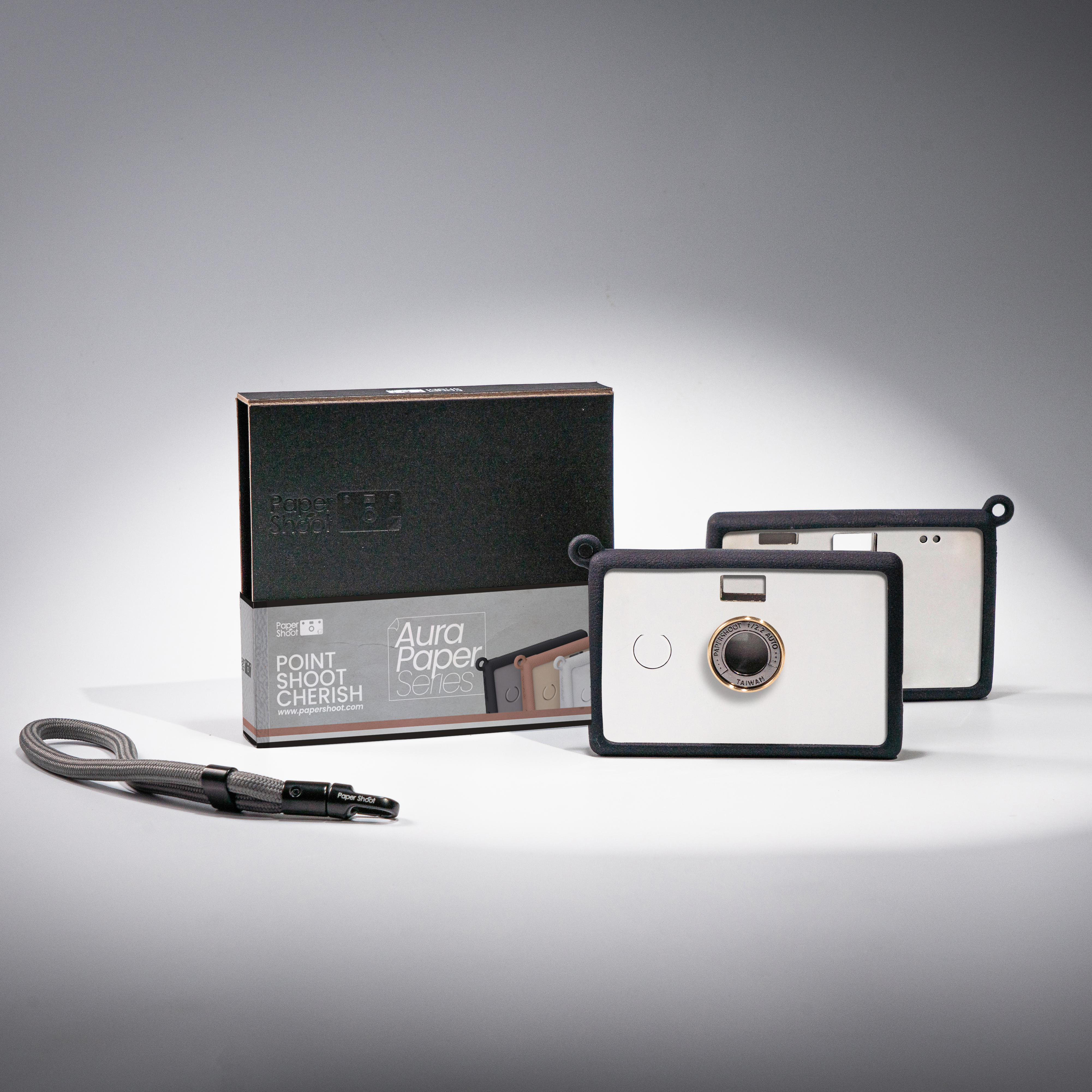 Aura Paper Case -Pure White