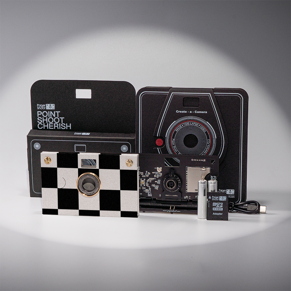 Pattern Play Paper Camera