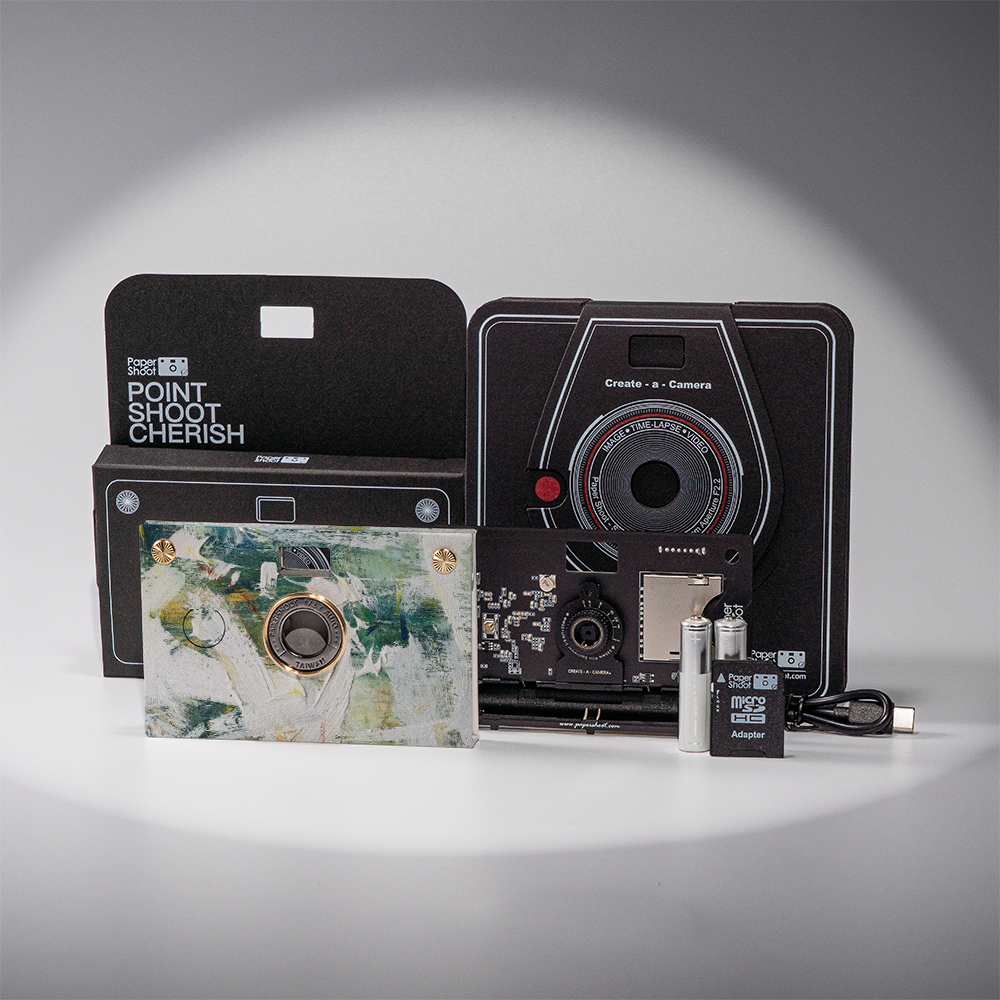 Canvas Bloom Paper Camera