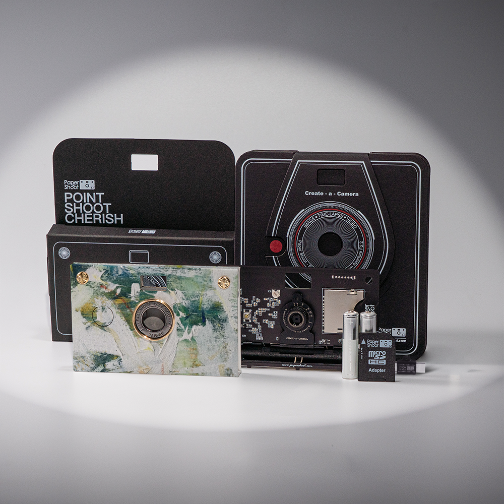Canvas Bloom Paper Camera