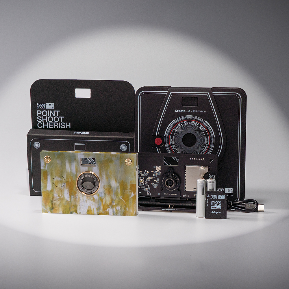Canvas Bloom Paper Camera