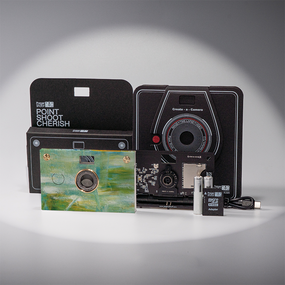 Canvas Bloom Paper Camera