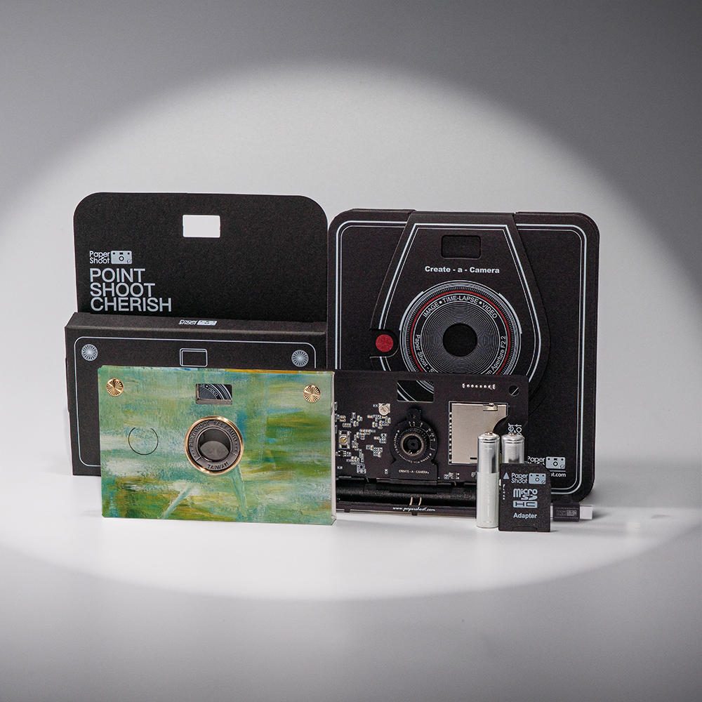 Canvas Bloom Paper Camera