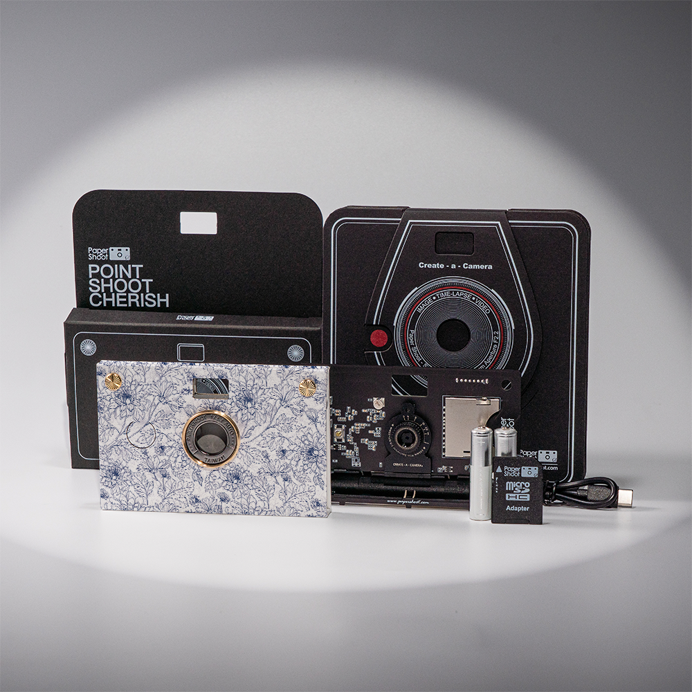 Canvas Bloom Paper Camera