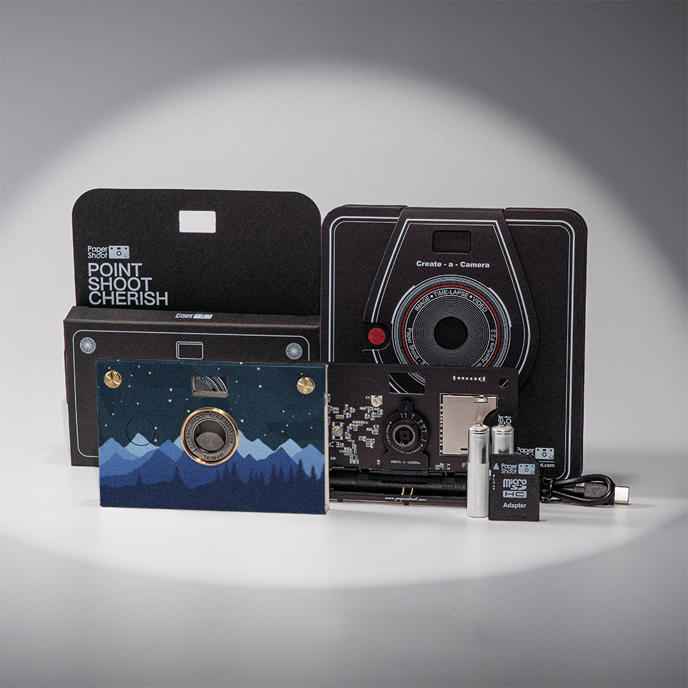 Pattern Play Paper Camera