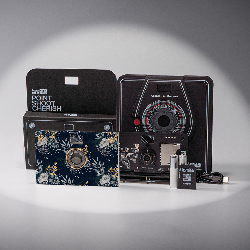 Canvas Bloom Paper Camera