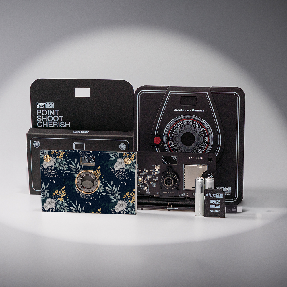 Canvas Bloom Paper Camera