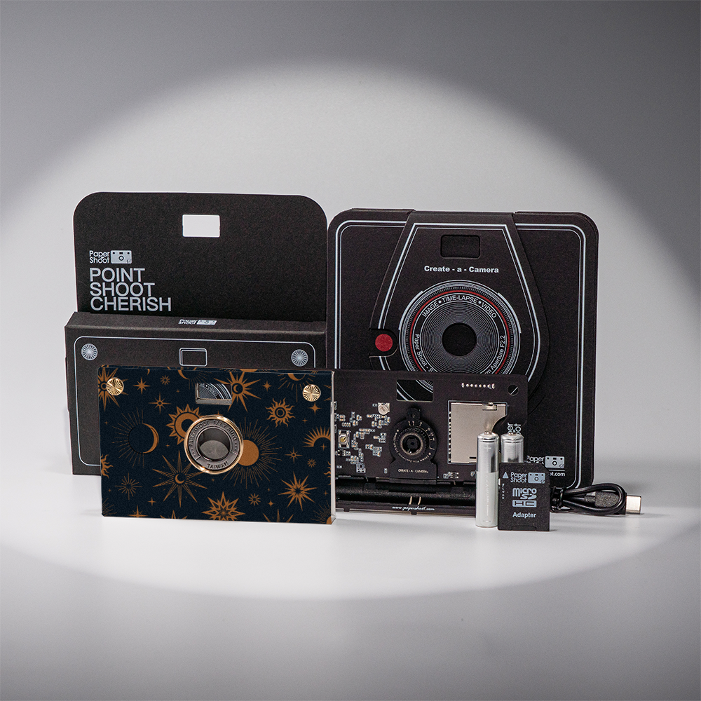 Pattern Play Paper Camera