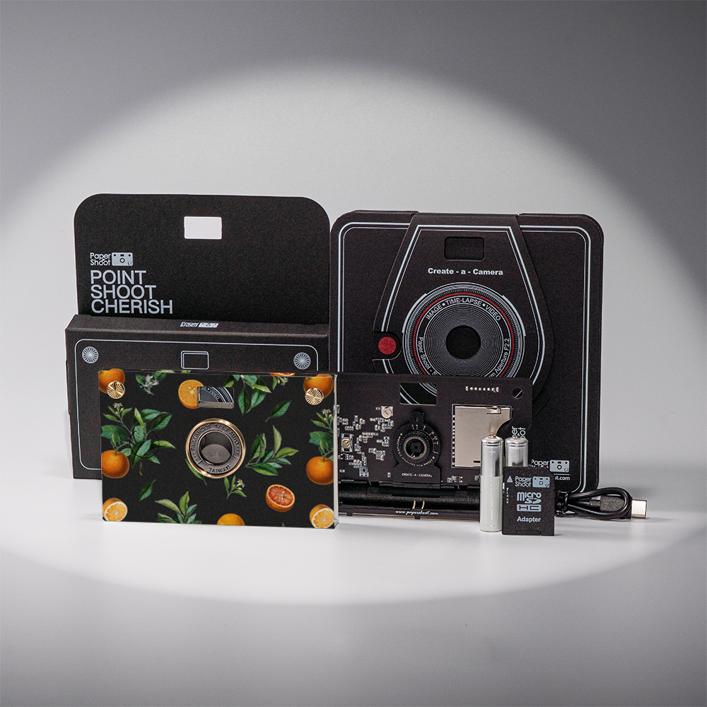 Pattern Play Paper Camera