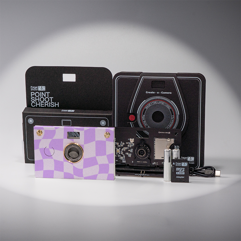 Pattern Play Paper Camera