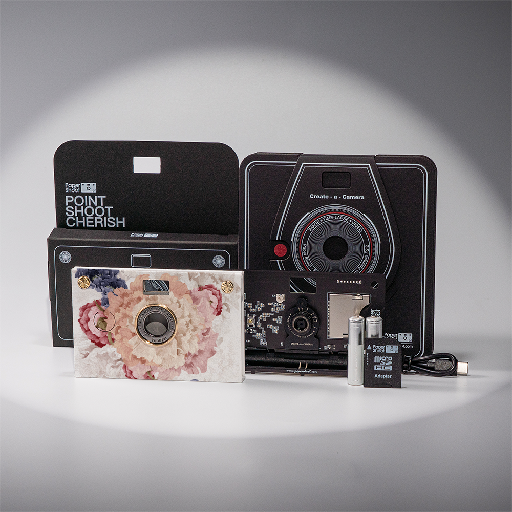 Canvas Bloom Paper Camera