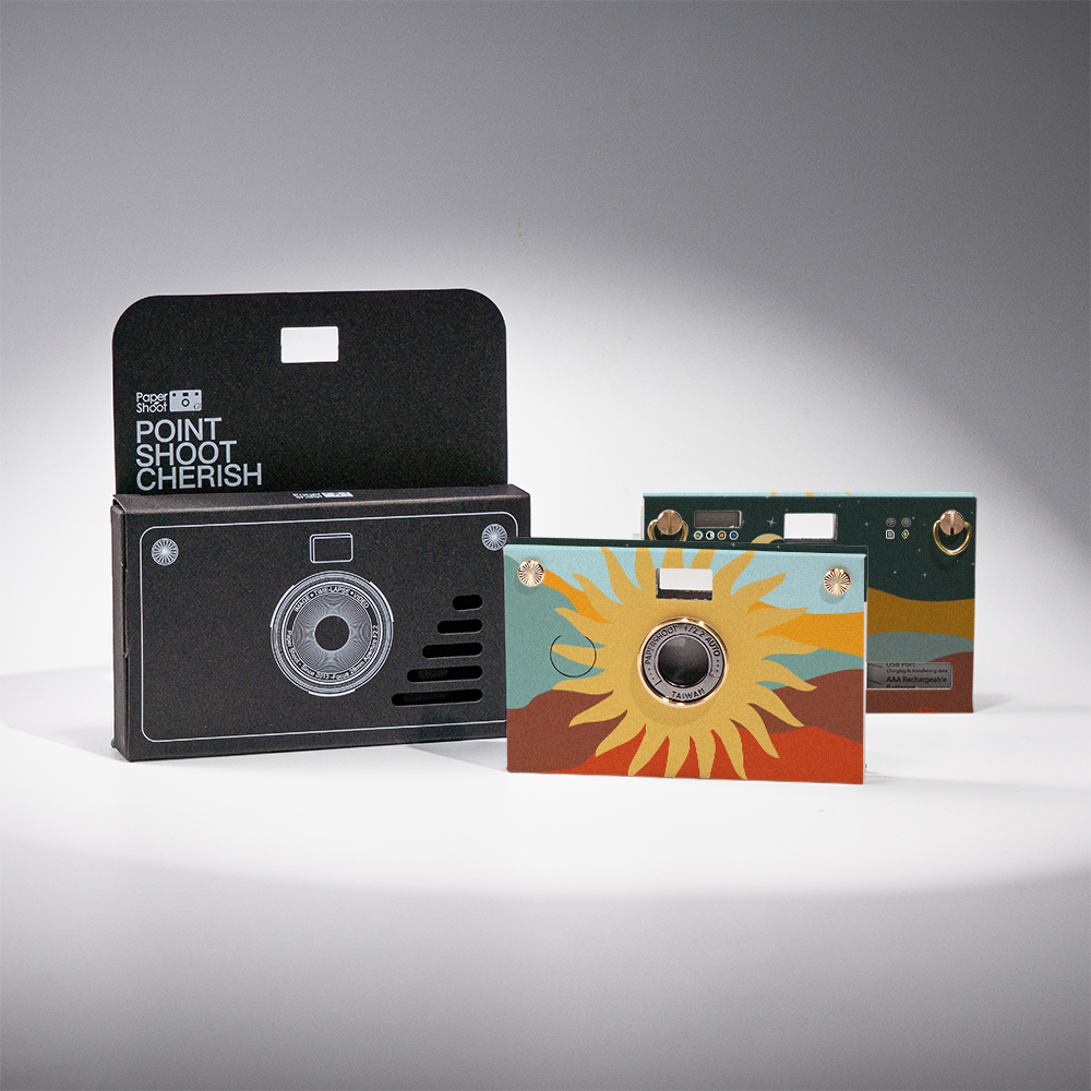 RetroWave Paper Case