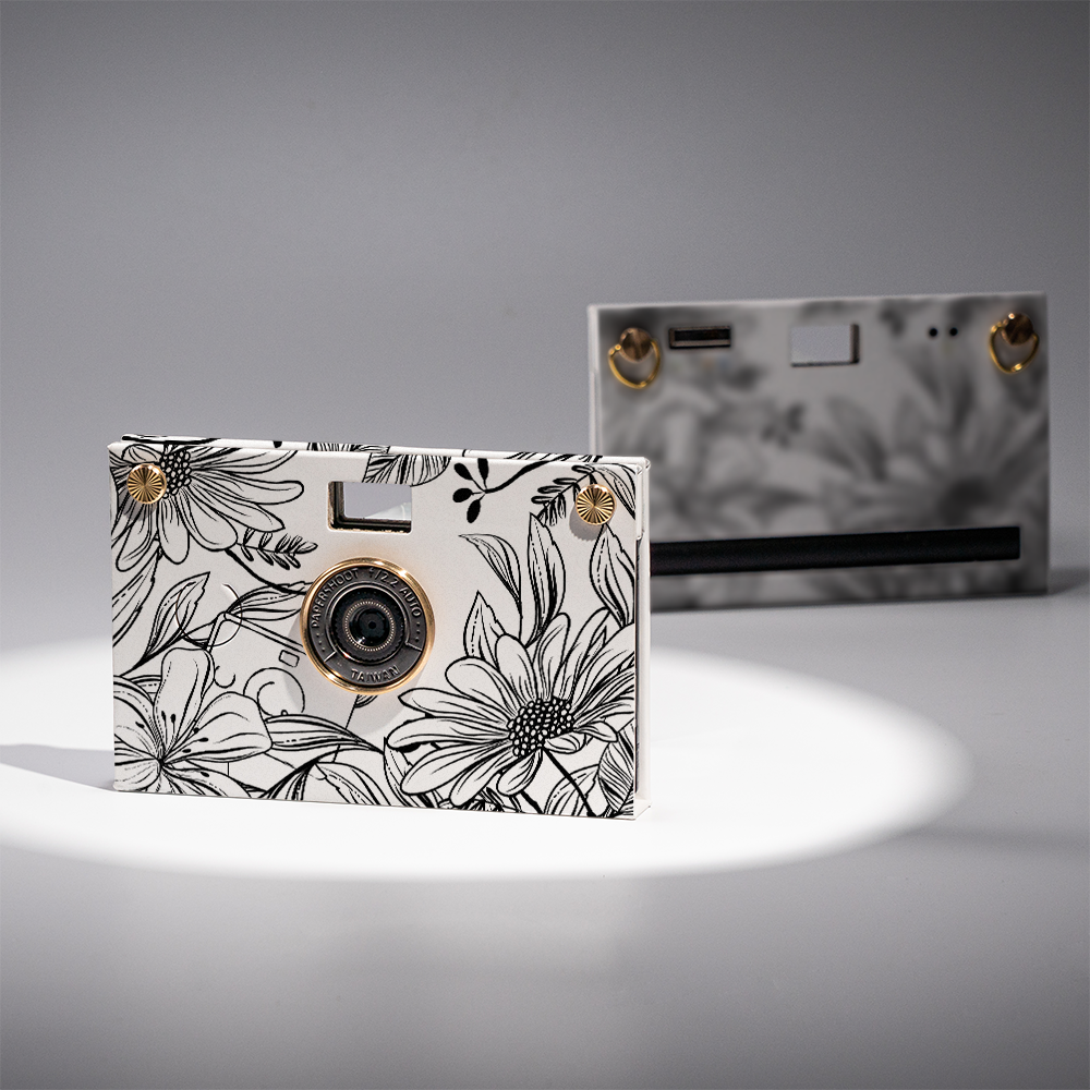 Paper Camera - Coloring - Flower Painting