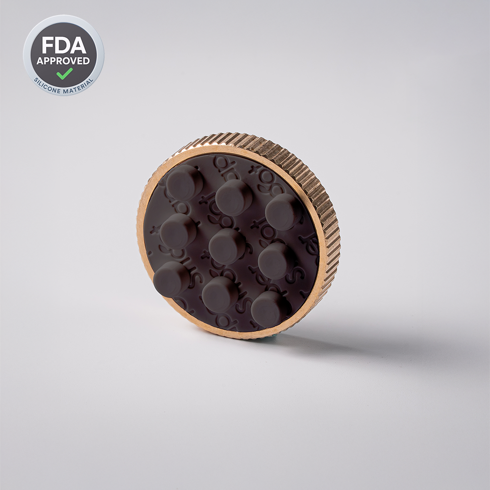 Aura Bricks Lens Cap (Brass/ Screw on)