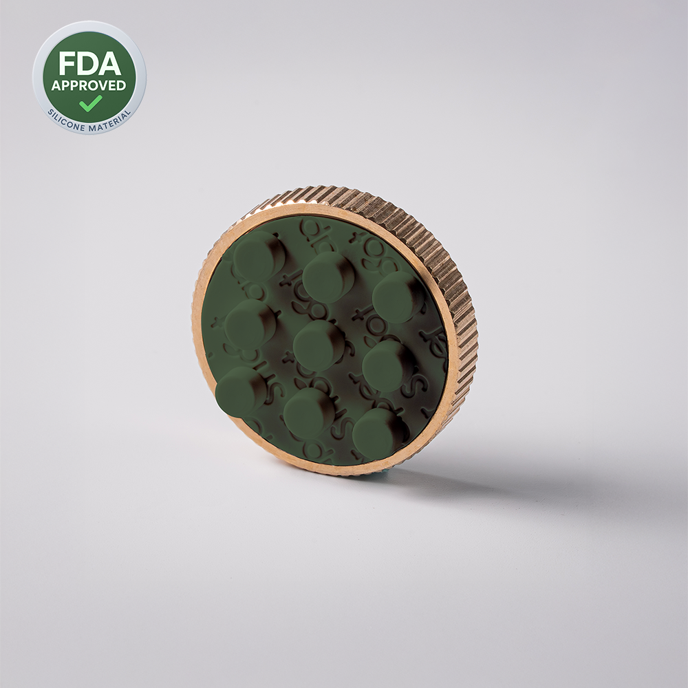 Aura Bricks Lens Cap (Brass/ Screw on)