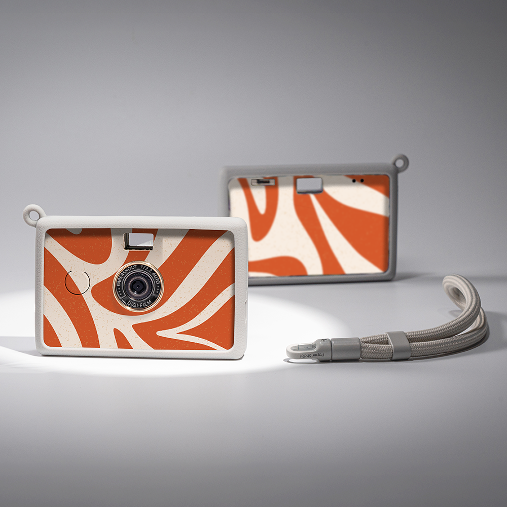 Vintage Pattern Aura Paper Camera