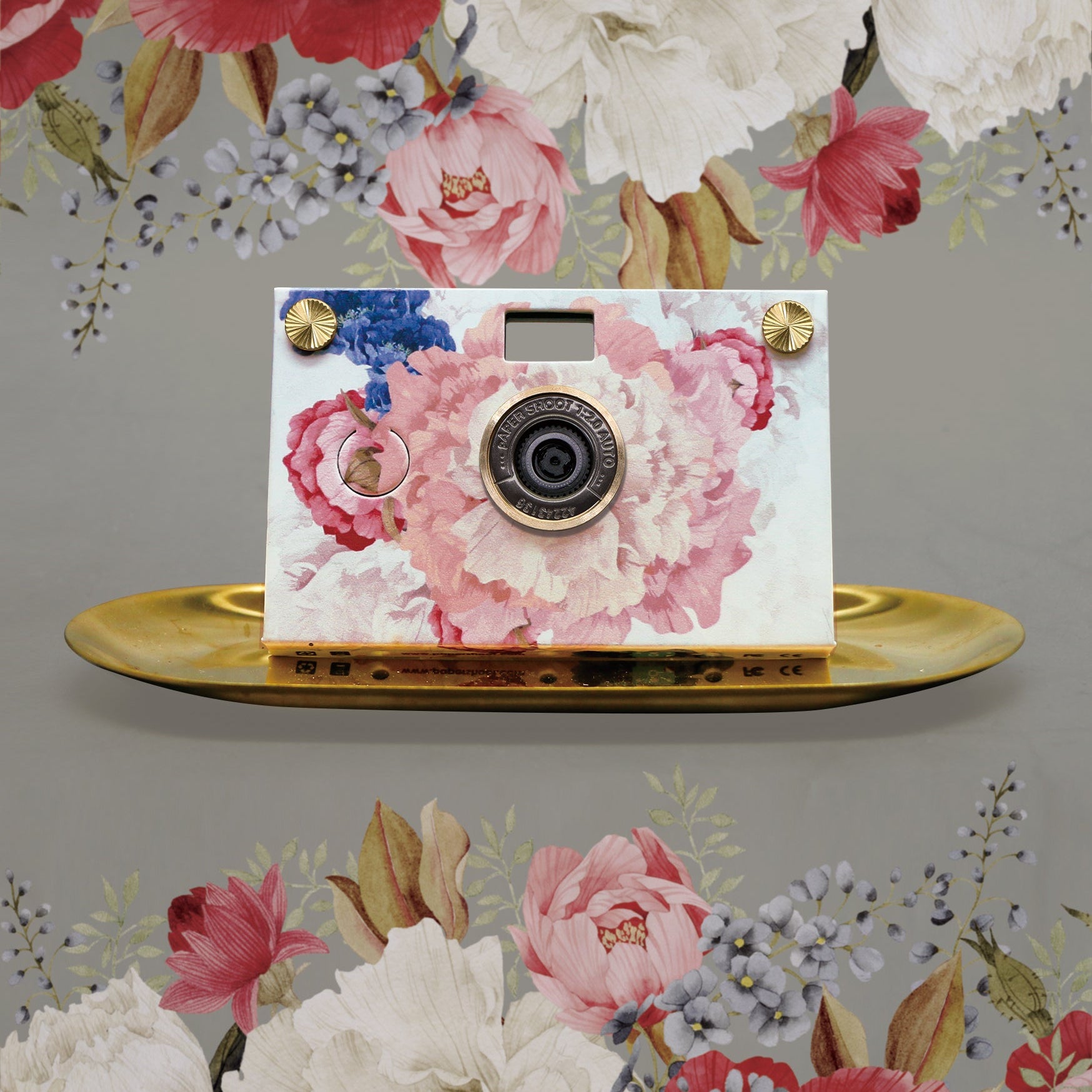 Canvas Bloom Paper Camera