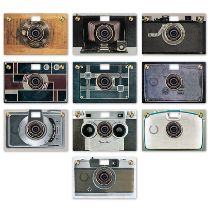:: Vintage Paper Camera :: 10 Colors