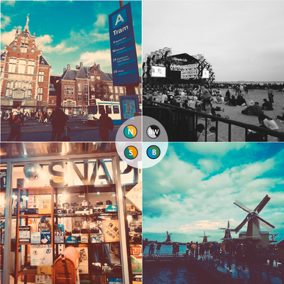 Cinema Tone Filter 4-Card Set (16 Styles)