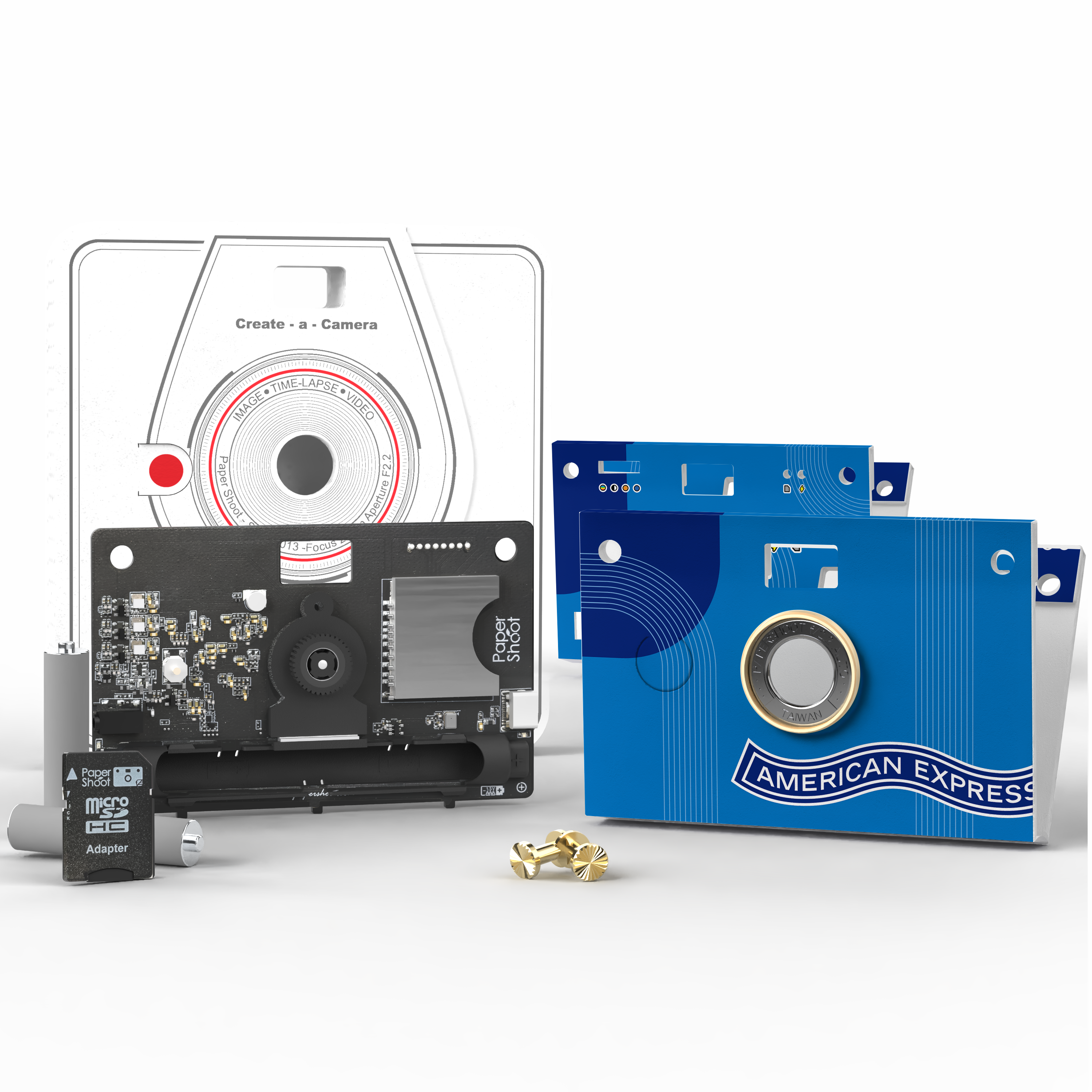 Custom Paper Camera