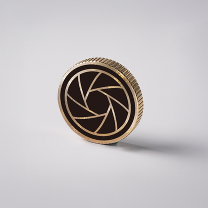 Brass Lens Cap with Colorful Coating (Screw-On)