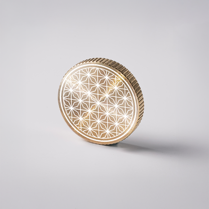 Brass Lens Cap with Colorful Coating (Screw-On)