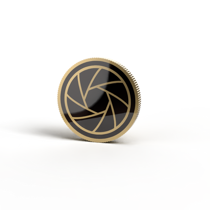 Brass Lens Cap with Colorful Coating (Screw-On)