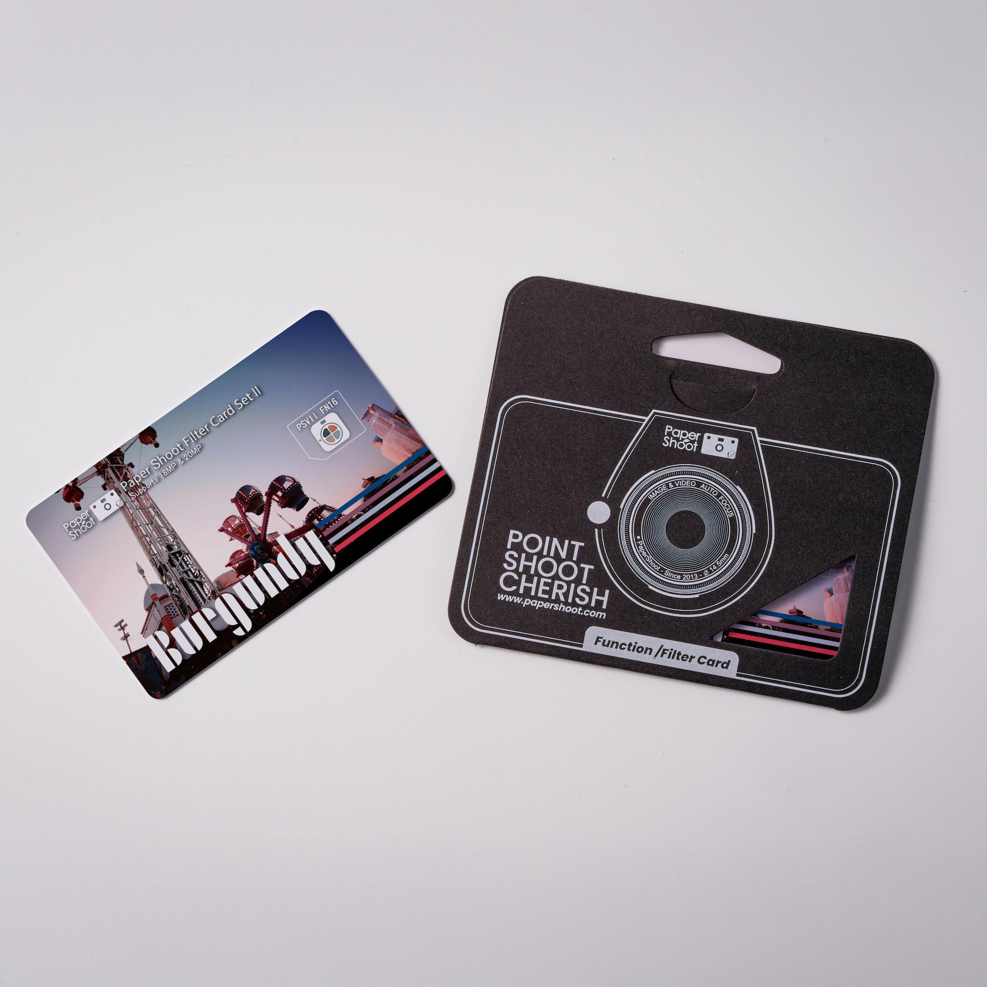 Filter Card -Burgundy