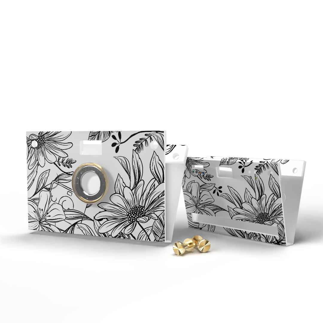 Paper Case - Coloring_Flower Painting