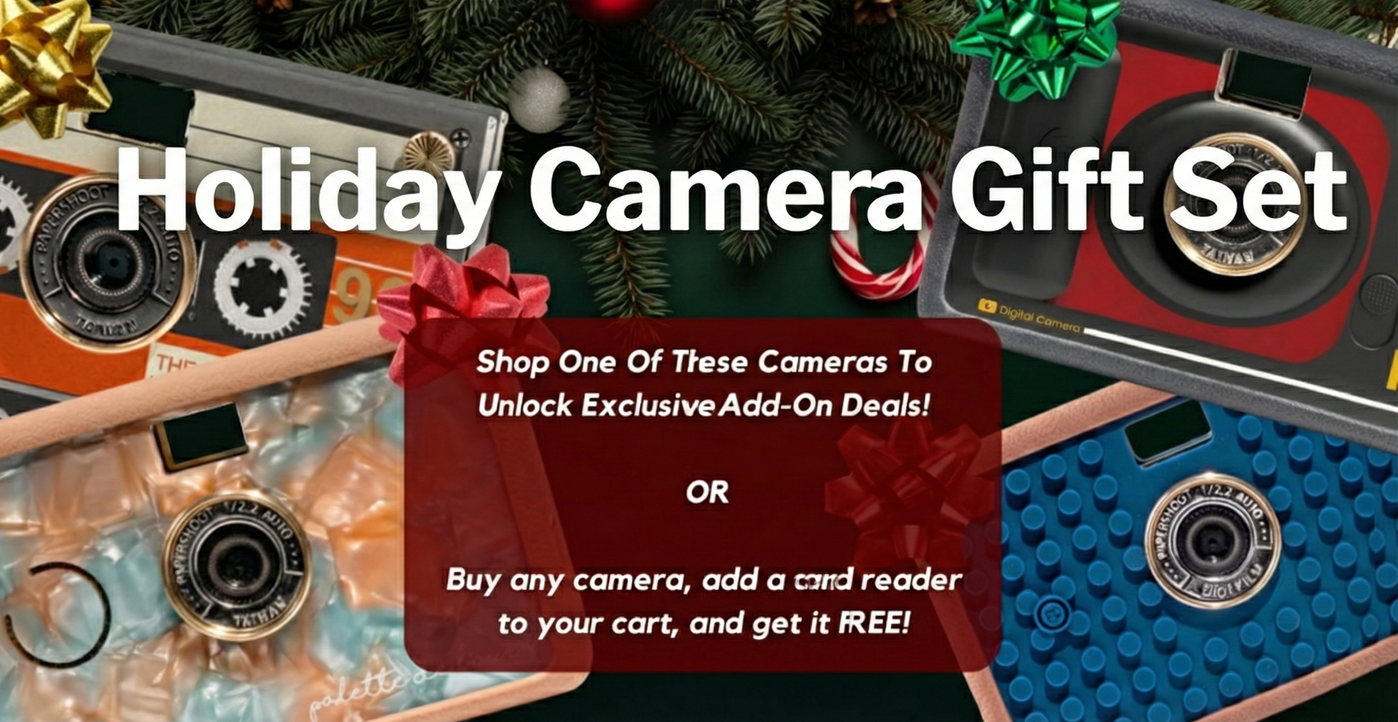 Paper Shoot – 20MP Film-Style Digital Camera with Filters & Cases