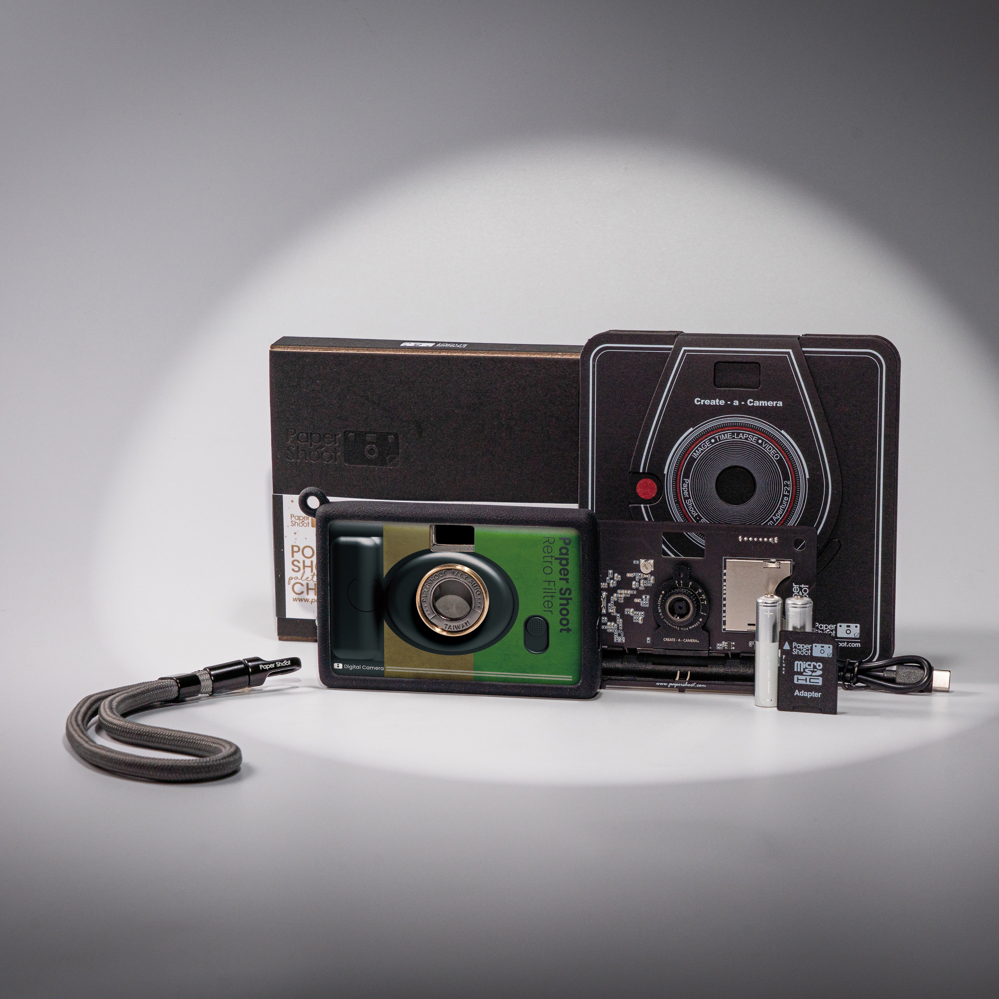Aura Paper Camera -Olive Trip