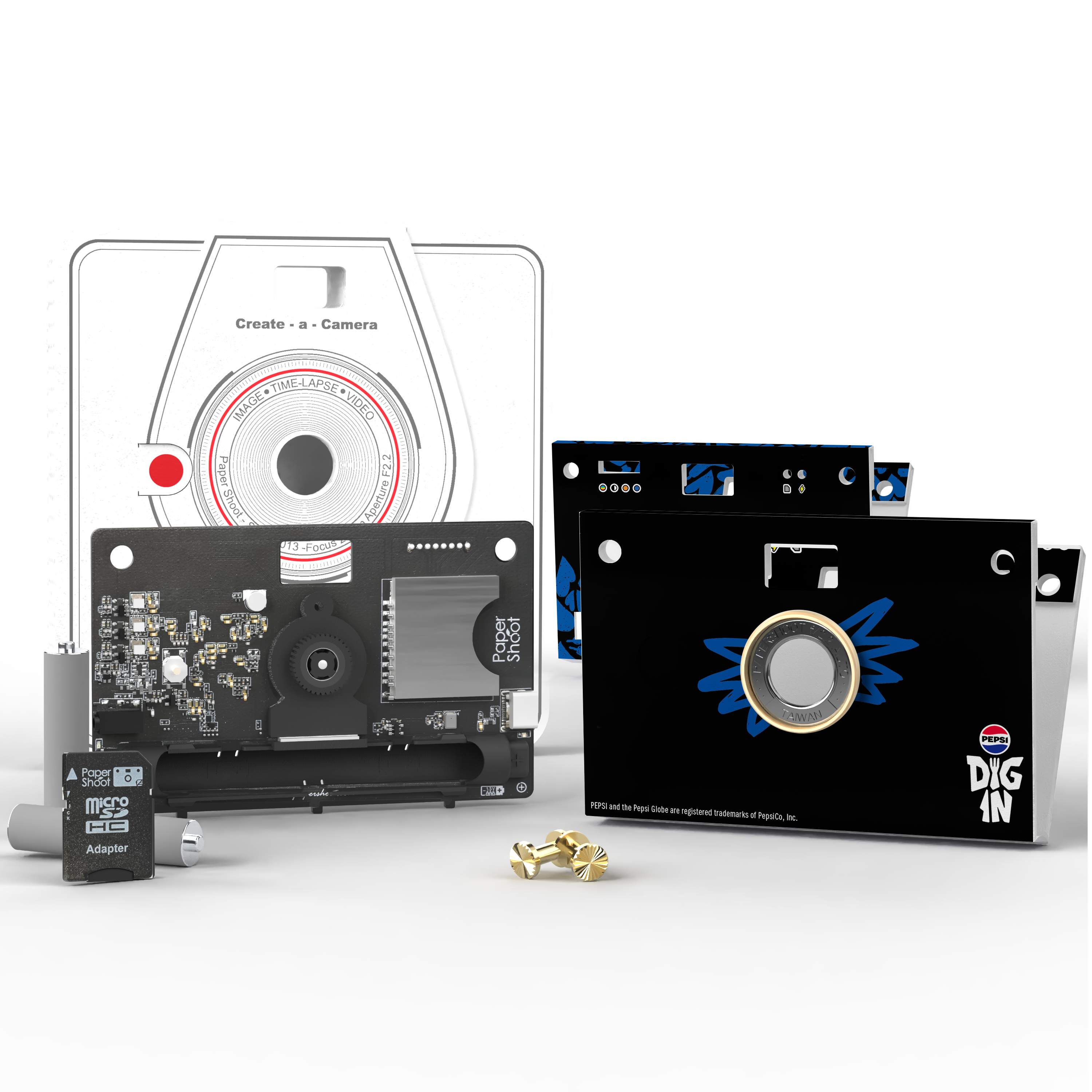 Custom Paper Camera
