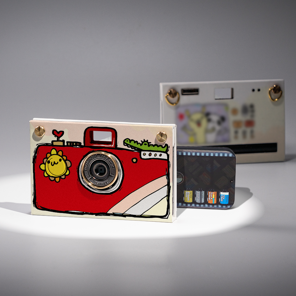 Paper Shoot Camera – HandDrawn 20MP Film-Style Digital Camera