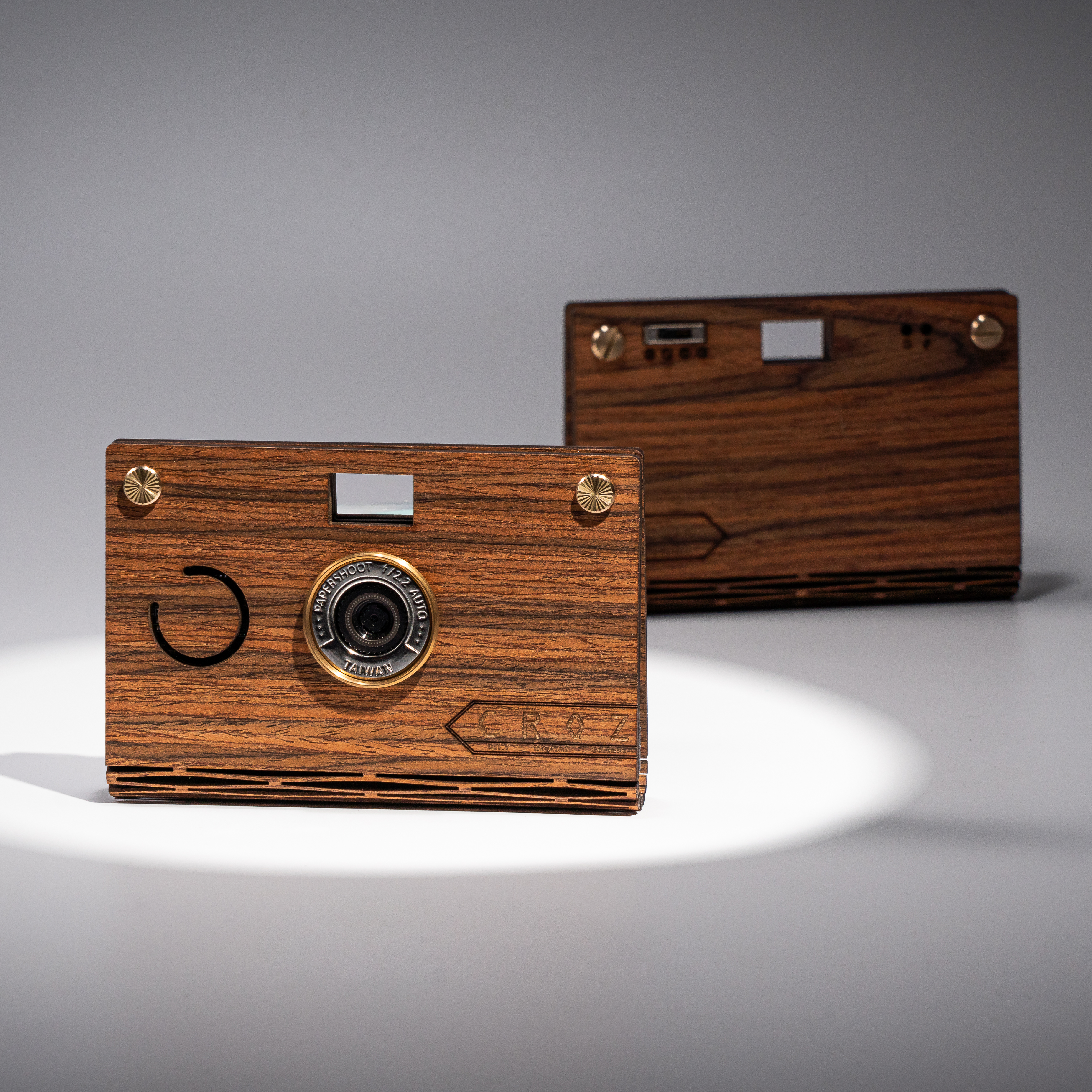 Camera Bundle - Simple Light Wood Camera Set