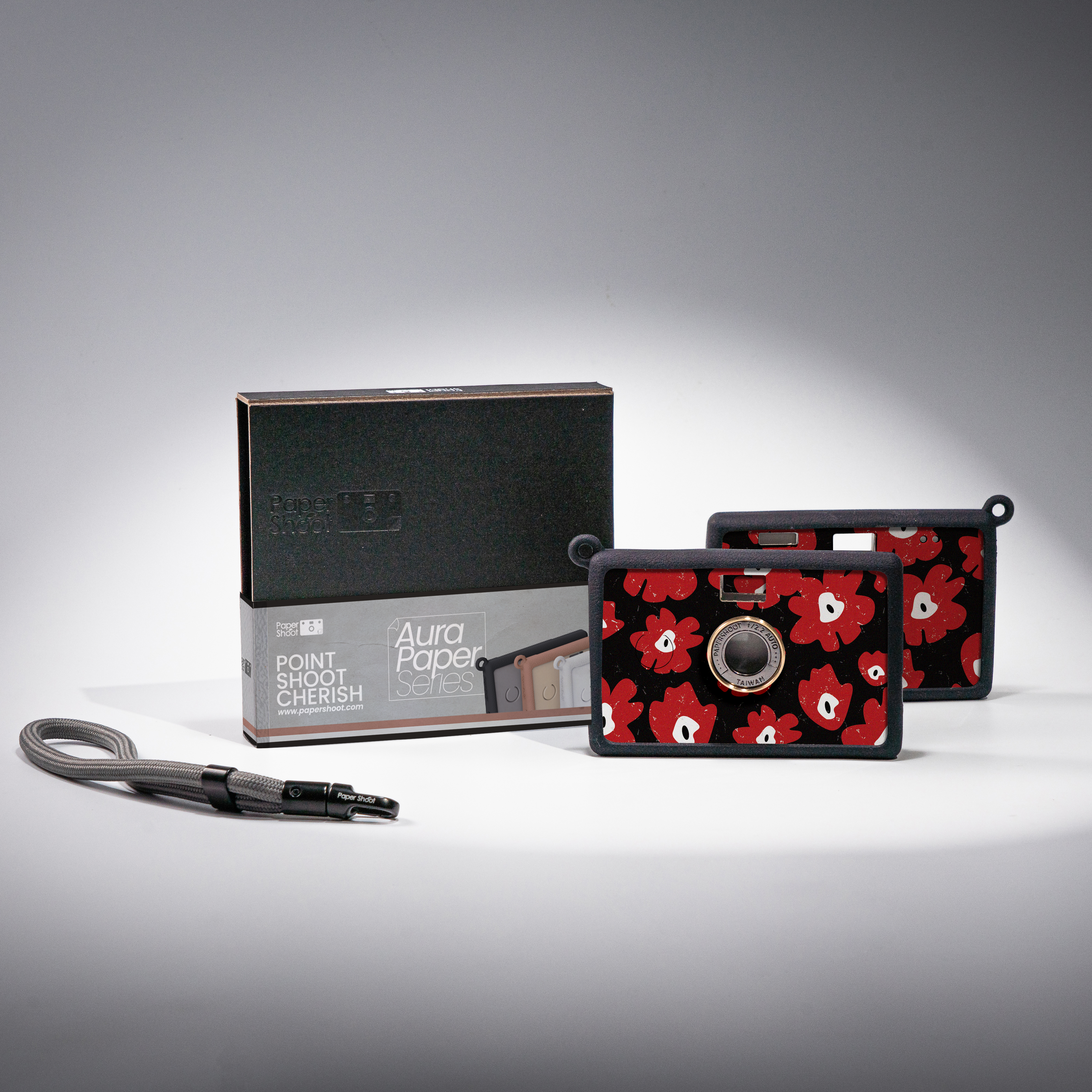 Aura Paper Case -Poppy Pop