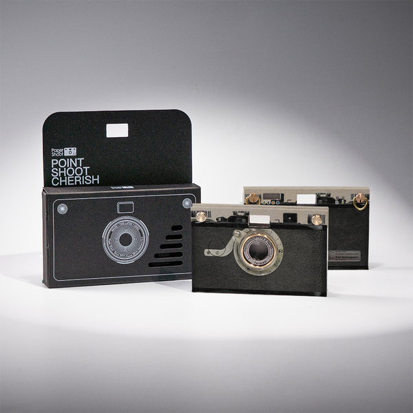 Paper Shoot カメラ クラシックデザイン Paper Camera - Old Classic - Black – Paper Shoot Official