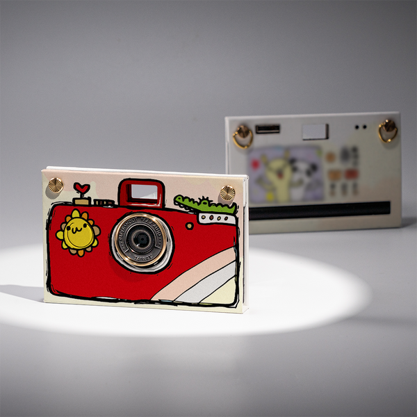 Paper Shoot Camera – HandDrawn 20MP Film-Style Digital Camera